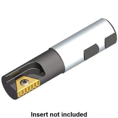 Kennametal - 25mm Cut Diam, 40mm Max Hole Depth, 63/64" Shank Diam, Internal Indexable Thread Mill - Insert Style STN 27.. C, 27mm Insert Size, 1 Insert, Toolholder Style TMS, 98mm OAL - All Tool & Supply