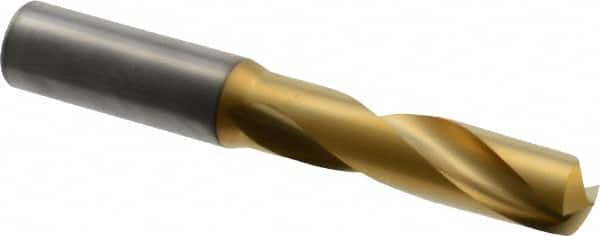 Kennametal - 41/64" 140° Spiral Flute Solid Carbide Screw Machine Drill Bit - All Tool & Supply