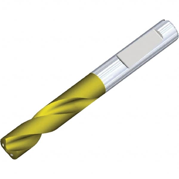 Kennametal - 6mm 140° Spiral Flute Solid Carbide Screw Machine Drill Bit - All Tool & Supply