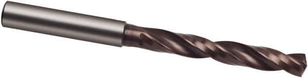 Guhring - 17mm 140° Solid Carbide Jobber Drill - nano-SI Finish, Right Hand Cut, Spiral Flute, 143mm OAL, HF Point - All Tool & Supply