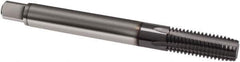 Guhring - M16x2.00 Metric, 5 Flute, TiCN Finish, Solid Carbide Spiral Point Tap - Plug Chamfer, Right Hand Thread, 110mm OAL, 6H Class of Fit, Series 2944 - Exact Industrial Supply