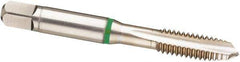 Guhring - M24x3.00 Metric, 4 Flute, TiN Finish, Cobalt Spiral Point Tap - Plug Chamfer, Right Hand Thread, 4.909" OAL, 6H Class of Fit, Series 3915 - Exact Industrial Supply