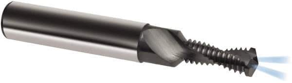 Guhring - M16x1.50 Metric Fine, 0.5709" Cutting Diam, 2 Flute, Solid Carbide Helical Flute Thread Mill - Internal Thread, 34.1mm LOC, 102mm OAL, 18mm Shank Diam - All Tool & Supply