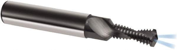 Guhring - M8x1.25 Metric, 0.2677" Cutting Diam, 2 Flute, Solid Carbide Helical Flute Thread Mill - Internal Thread, 18.7mm LOC, 74mm OAL, 10mm Shank Diam - All Tool & Supply