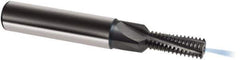 Guhring - 7/16-14 UNC, 0.313" Cutting Diam, 4 Flute, Solid Carbide Helical Flute Thread Mill - Internal Thread, 24.5mm LOC, 80mm OAL, 12mm Shank Diam - All Tool & Supply