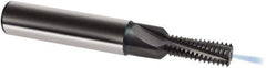 Guhring - M10x1.25 Metric Fine, 0.313" Cutting Diam, 4 Flute, Solid Carbide Helical Flute Thread Mill - Internal Thread, 21.9mm LOC, 80mm OAL, 12mm Shank Diam - All Tool & Supply