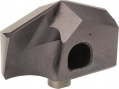 Guhring - Series 4112, 1" Diam Grade K/P 140° Replaceable Drill Tip - Carbide, Nano-FIREX Finish, 250 Seat Size - All Tool & Supply