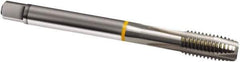 Guhring - M8x0.75 Metric Fine, 3 Flute, Bright Finish, Cobalt Spiral Point Tap - Plug Chamfer, Right Hand Thread, 80mm OAL, 6H Class of Fit, Series 827 - Exact Industrial Supply