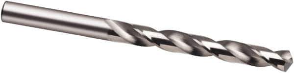 Guhring - 7.1mm 118° Solid Carbide Jobber Drill - Bright Finish, Right Hand Cut, Spiral Flute, 109mm OAL, Faceted Point - All Tool & Supply