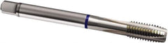 Guhring - 1-8 UNC, 4 Flute, Bright Finish, Cobalt Spiral Point Tap - Plug Chamfer, Right Hand Thread, 160mm OAL, 2B Class of Fit, Series 1985 - Exact Industrial Supply