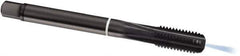 Guhring - M20x2.50 Metric, 5 Flute, Oxide Finish, Cobalt Spiral Point Tap - Modified Bottoming Chamfer, Right Hand Thread, 140mm OAL, 6HX Class of Fit, Series 1897 - Exact Industrial Supply