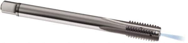 Guhring - M12x1.75 Metric, 4 Flute, Bright Finish, Solid Carbide Spiral Point Tap - Modified Bottoming Chamfer, Right Hand Thread, 110mm OAL, 6H Class of Fit, Series 1883 - Exact Industrial Supply