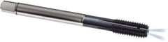 Guhring - M14x2.00 Metric 6HX D13/D14 Thread Limit Modified Bottoming Thread Forming Tap - Powdered Metal High Speed Steel, AlCrN Finish, 110mm OAL, Series 1719 - All Tool & Supply