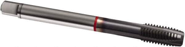 Guhring - M20x2.50 Metric, 4 Flute, TiCN Finish, Cobalt Spiral Point Tap - Plug Chamfer, Right Hand Thread, 140mm OAL, 6H Class of Fit, Series 1915 - Exact Industrial Supply