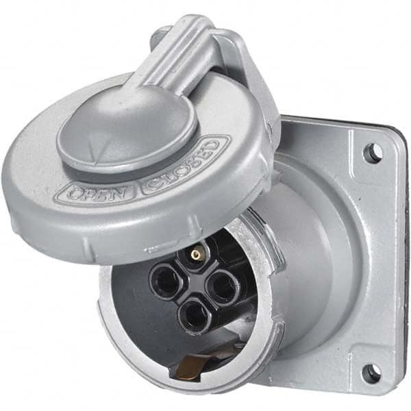 Hubbell Wiring Device-Kellems - Pin & Sleeve Receptacles Receptacle/Part Type: Receptacle Pin Configuration: 4 - All Tool & Supply