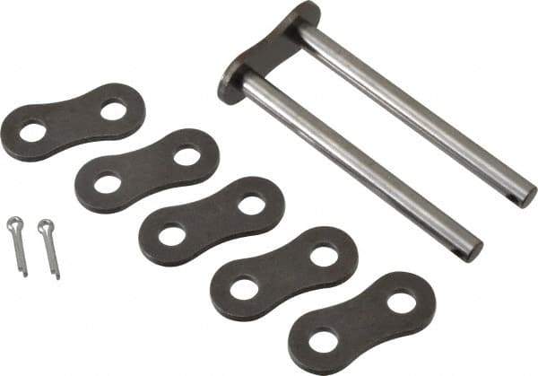 Browning - 1" Pitch, ANSI 80-3, Triple Strand Roller Chain Connecting Link - For Use with Triple Strand Chain - All Tool & Supply