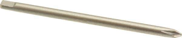 Starrett - #0 Phillips Point, 5/8" Blade Length Precision Blade Screwdriver - 3-3/4" OAL - All Tool & Supply