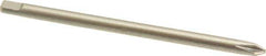 Starrett - #0 Phillips Point, 5/8" Blade Length Precision Blade Screwdriver - 3-3/4" OAL - All Tool & Supply