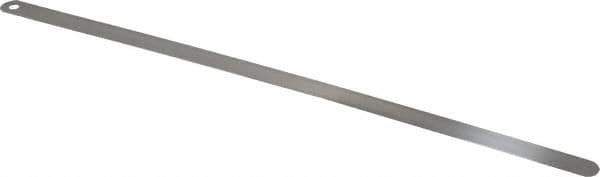 Starrett - 0.35mm Thick x 1/2 Inch Wide x 300mm Leaf Length, Parallel Feeler Gage - Tempered Steel - All Tool & Supply