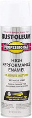 Rust-Oleum - White, Gloss, Rust Proof Enamel Spray Paint - 14 Sq Ft per Can, 15 oz Container, Use on Multipurpose - All Tool & Supply