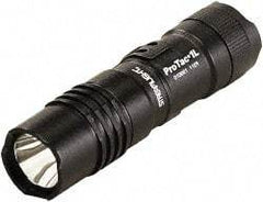 Streamlight - White LED Bulb, 275 Lumens, Industrial/Tactical Flashlight - Black Aluminum Body, 1 CR123A Lithium Battery Included - All Tool & Supply