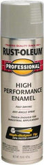 Rust-Oleum - Light Machinery Gray, Gloss, Rust Proof Enamel Spray Paint - 14 Sq Ft per Can, 15 oz Container, Use on Multipurpose - All Tool & Supply