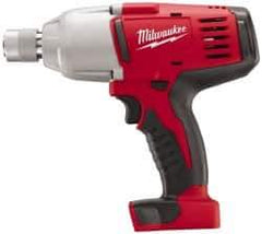 Milwaukee Tool - 7/16" Drive 18 Volt Pistol Grip Cordless Impact Wrench & Ratchet - 0 to 1,900 RPM, 0 to 2,200 BPM, 350 Ft/Lb Torque, Lithium-Ion Batteries Not Included - All Tool & Supply