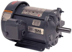 US Motors - 100 hp, TEFC Enclosure, No Thermal Protection, 1,185 RPM, 575 Volt, 60 Hz, Three Phase Premium Efficient Motor - Size 444 Frame, Rigid Mount, 1 Speed, Ball Bearings, 99 Full Load Amps, F Class Insulation, Reversible - All Tool & Supply