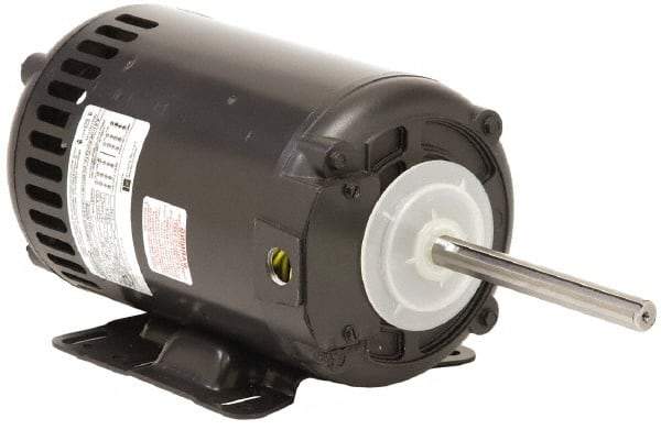 US Motors - 1.5 hp, OPAO Enclosure, Auto Thermal Protection, 1,140 RPM, 208-230/460 Volt, 60 Hz, Three Phase Standard Efficient Motor - Size 56HZ Frame, Rigid Mount, 1 Speed, Ball Bearings, 7.2/3.6 Full Load Amps, B Class Insulation, Reversible - All Tool & Supply