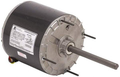 US Motors - 3/4 hp, OAO Enclosure, Auto Thermal Protection, 825 RPM, 208/230 Volt, 60 Hz, Single Phase Permanent Split Capacitor (PSC) Motor - Size 56Z Frame, Stud/Band Mount, 1 Speed, Ball Bearings, 5.30 Full Load Amps, B Class Insulation, Reversible - All Tool & Supply