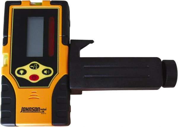 Johnson Level & Tool - Laser Level 9 V Battery, Laser Detector - Use With Red Beam Rotary Laser - All Tool & Supply