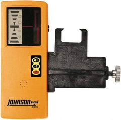 Johnson Level & Tool - Laser Level 9 V Battery, Laser Detector - Use With Red Beam Rotary Laser - All Tool & Supply