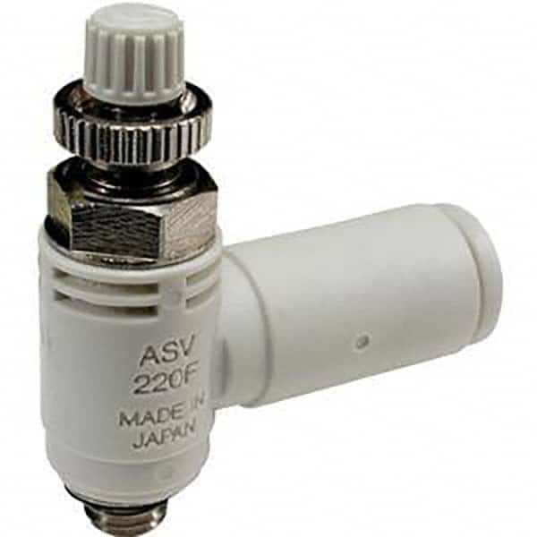 SMC PNEUMATICS - Speed & Flow Control Valves Valve Type: Quick Exhaust Valve Male Thread Size: 3/8 NPT - All Tool & Supply