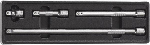 GearWrench - 3/8" Drive Socket Extension Set - 4 Pieces, Includes 1-1/2, 3, 6, 12" Lengths - All Tool & Supply