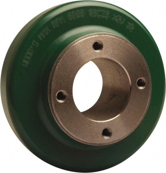 TB Wood's - 6.35" Hub, 9 Flexible Coupling Flange - 6.35" OD, 1-11/16" OAL, Cast Iron, Order 2 Hubs, 2 Flanges & 1 Sleeve for Complete Coupling - All Tool & Supply