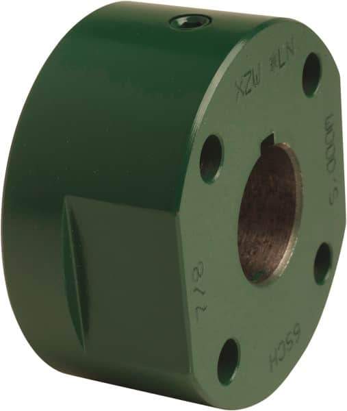 TB Wood's - 2-7/8" Bore, 3/4" x 3/8" Keyway Width x Depth, 5-1/4" Hub, 11 Flexible Coupling Hub - 5-1/4" OD, 2-23/32" OAL, Cast Iron, Order 2 Hubs, 2 Flanges & 1 Sleeve for Complete Coupling - All Tool & Supply