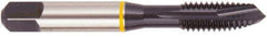 Regal Cutting Tools - 1-3/8 - 12 UNF, 4 Flute, Oxide Finish, Vanadium High Speed Steel Spiral Point Tap - Plug Chamfer, Right Hand Thread, 6-1/16" OAL, 1.108" Shank Diam, 2B Class of Fit, Series Triple Crown - Exact Industrial Supply