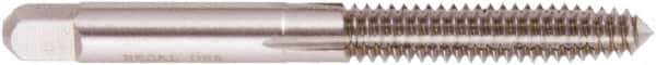 Regal Cutting Tools - #10-32 UNF H4 Thread Limit Plug Thread Forming Tap - High Speed Steel, Bright Finish, 2-3/8" OAL, 7/8" Thread Length, Right Hand Thread, Series Met-Flo - All Tool & Supply