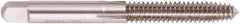 Regal Cutting Tools - #10-32 UNF H4 Thread Limit Plug Thread Forming Tap - High Speed Steel, Bright Finish, 2-3/8" OAL, 7/8" Thread Length, Right Hand Thread, Series Met-Flo - All Tool & Supply