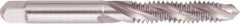 Regal Cutting Tools - 7/8-9 UNC 4 Flute 3B Plug Spiral Flute Tap - High Speed Steel, Bright Finish, 4-11/16" OAL, Right Hand Flute, Right Hand Thread, H4 - All Tool & Supply