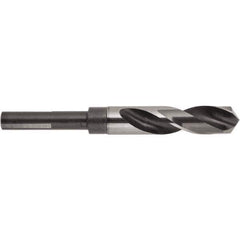 National Twist Drill - 19/32" Drill, 118° Point, High Speed Steel Silver Deming & Reduced Shank Drill Bit - All Tool & Supply