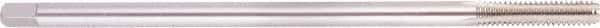 Regal Cutting Tools - 9/16-18 UNF, 4 Flute, Bright Finish High Speed Steel, Hand, Extension Pulley Tap - Taper Chamfer, 6" OAL, 1-21/32" Thread Length - Exact Industrial Supply