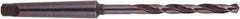 National Twist Drill - 1-13/16", 5MT 118° Point High Speed Steel Taper Shank Drill Bit - Oxide Finish, 10-1/8" Flute Length, 17-1/8" OAL, Spiral Flute, Series 200 - All Tool & Supply