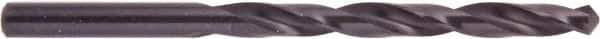 National Twist Drill - 41/64" 118° High Speed Steel Jobber Drill - Oxide Finish, Right Hand Cut, Spiral Flute, Straight Shank, 7-1/8" OAL - All Tool & Supply