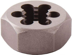 Regal Cutting Tools - 3/4-16 UNF Thread, 1-7/16" Hex, Right Hand Thread, Hex Rethreading Die - High Speed Steel, 3/4" Thick - Exact Industrial Supply