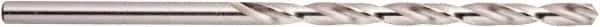 National Twist Drill - 63/64", 118° Point, Spiral Flute, High Speed Steel Taper Length Drill Bit - Bright Finish, 6-3/8" Flute Length, 11" OAL, Series 201 - All Tool & Supply