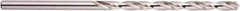 National Twist Drill - 35/64", 118° Point, Spiral Flute, High Speed Steel Taper Length Drill Bit - Bright Finish, 4-7/8" Flute Length, 8-1/4" OAL, Series 201 - All Tool & Supply