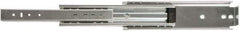 Knape & Vogt - 20" Slide Length, 20" Travel Length, Steel Drawer Slide - 6.13" Wide, 3" High, 500 Lb Capacity at Full Extension, Zinc Finish - All Tool & Supply