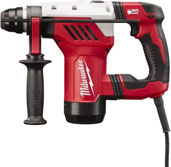 Milwaukee Tool - 120 Volt 1-1/8" SDS Plus Chuck Electric Rotary Hammer - 0 to 5,500 BPM, 0 to 1,500 RPM, Reversible - All Tool & Supply