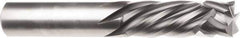 SGS - 1/4" Cutting Diam x 1" Length of Cut, 4 Flute, Compression Spiral Router Bit - Uncoated, Right Hand Cut, Solid Carbide, 2-1/2" OAL x 1/4" Shank Diam, Square End - All Tool & Supply